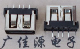 接口USB180度短體無卷邊|黑膠芯一字10.0直插|無翻邊迷你USB