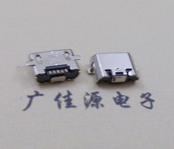 供應(yīng)Micro USB 5pin反向兩腳貼板B型直邊CAD圖紙