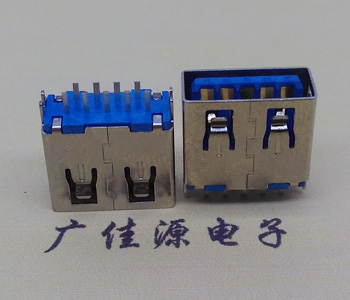 USB 3.0短體母座,夾PCB板1.0MM直邊/卷邊尺寸 USB 3.0短體母座,夾PCB板1.0MM直邊/卷邊尺寸
