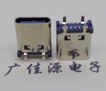 USB Type C立式14PIN貼片,外殼四腳插板/端子SMT/L=10.0MM USB Type C立式14PIN貼片,外殼四腳插板/端子SMT/L=10.0MM