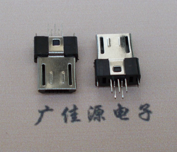 micro usb 5p立插公座/無(wú)卡鉤插頭