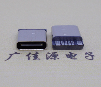 usb type c6p焊線母座,短體前十二后六焊接 usb type c6p焊線母座,短體前十二后六焊接