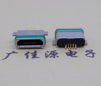 micro防水母座全貼片,micro防水連接器smt貼板