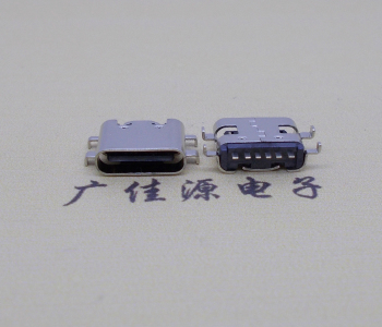 沉破板0.8/1.2/1.6type c6p母座/四腳插板連接器 沉破板0.8/1.2/1.6type c6p母座/四腳插板連接器