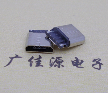 焊線式micro usb 2p防水封孔邁克充電母座 焊線式micro usb 2p防水封孔邁克充電母座