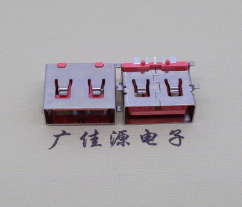 全貼片USB AF 5P大電流母座,接地線功能膠芯6.5MM 全貼片USB AF 5P大電流母座,接地線功能膠芯6.5MM