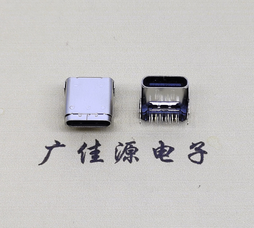 type c24p雙殼母座 加高CL=3.4前插后貼.連接器接口