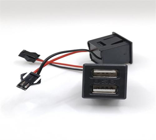 新式USB電源插座.USB2.0雙用接口.帶線端電源充電頭 新式USB電源插座.USB2.0雙用接口.帶線端電源充電頭