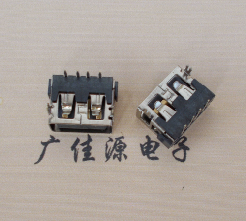 USB2.0 AF短體前兩腳魚叉平口