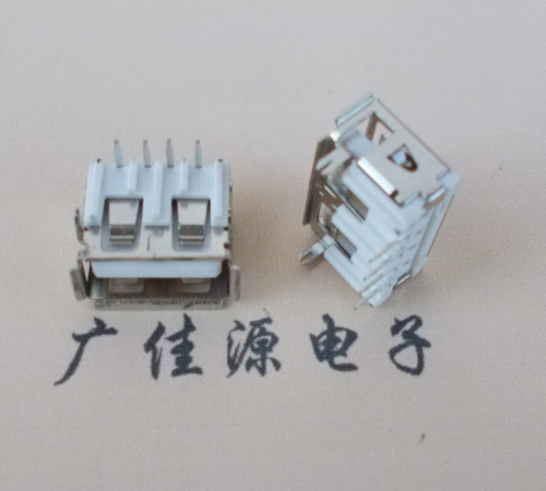 USB2.0 AF短體前兩插板卷邊