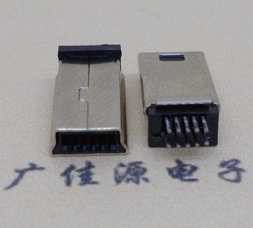 MINI USB 飛利浦10P無尖角加長體插頭