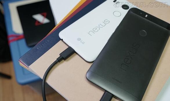 Nexus 6P、Nexus 5X接口互相供電 