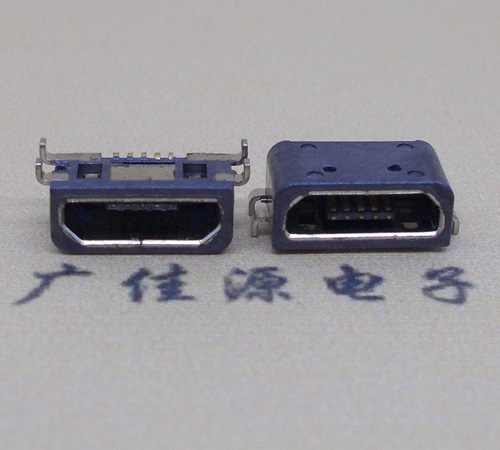 防水MICRO USB母座四腳插板 防水MICRO USB母座四腳插板
