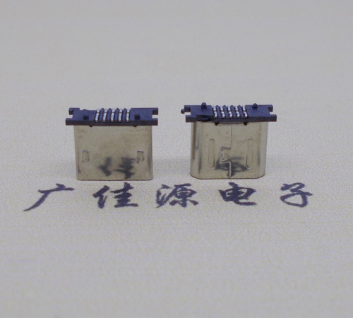 Micro USB公頭180度貼片