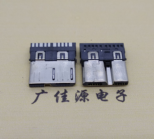 MICRO USB 10P焊線公頭 MICRO USB 10P焊線公頭