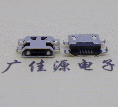 Micro USB反向沉板母座 Micro USB反向沉板母座