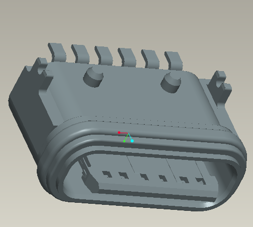 防水type c插貼母座3D 防水type c插貼母座3D