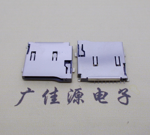  TF PUSH 外焊8pin帶彈卡座