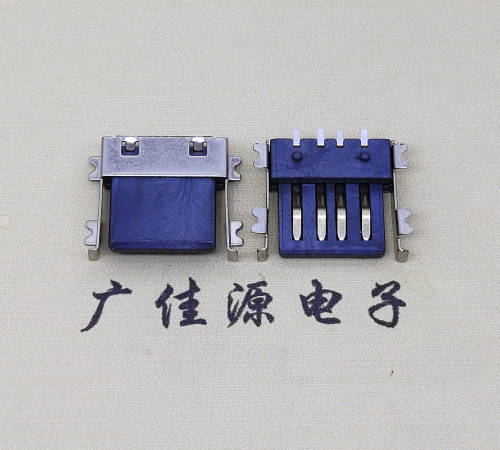 USB2.0臥式貼板母座 USB2.0臥式貼板母座