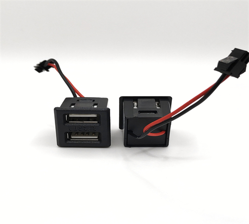 成型USB2.0雙用接口