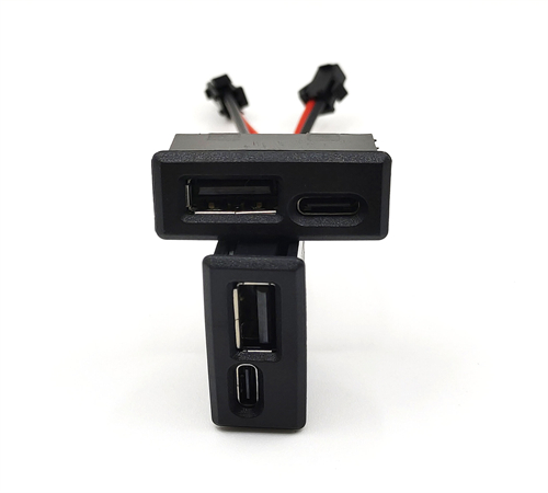 USB防水type - c雙用充電插座